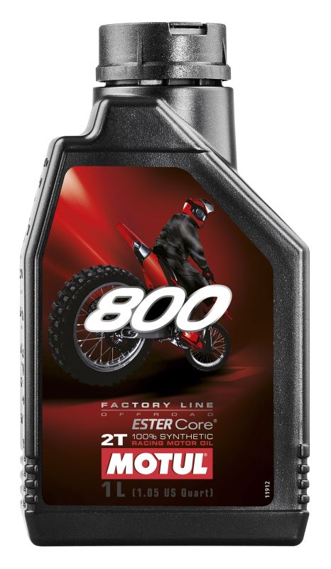 Motul 104038 - OLEJ MOTUL 800 2T 1L FL OFF ROAD ESTER CORE - MOTOCYKLE