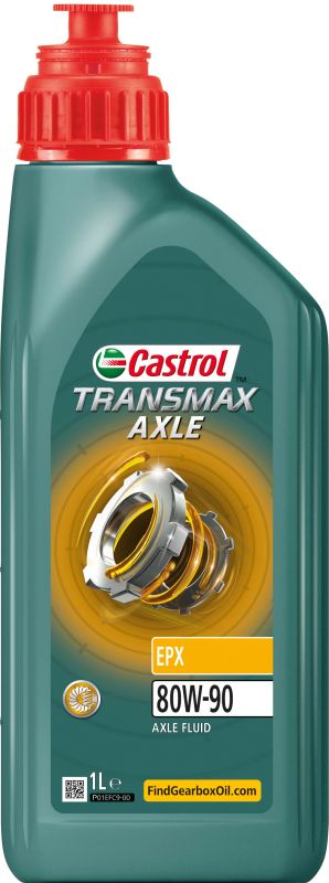 CASTROL 15D951 - OLEJ CASTROL 80W90 1L TRANSMAX AXLE EPX GL5 - MOSTY NAPĘDOWE - SAMOCHODY CIĘŻAROWE