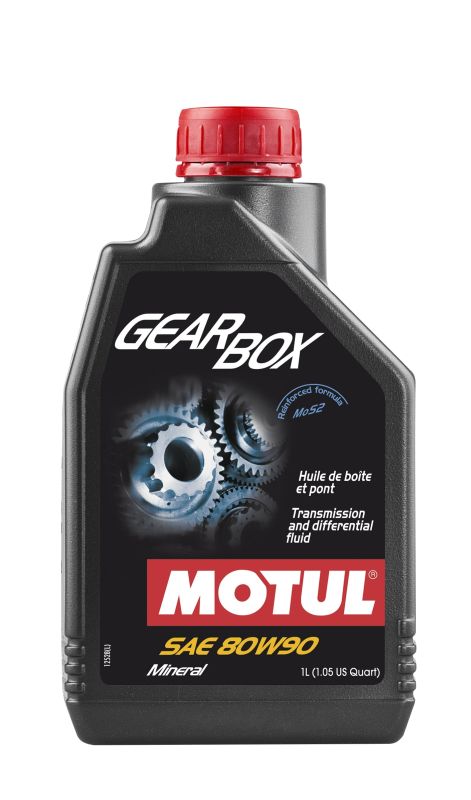 Motul 105787 - OLEJ MOTUL 80W90 1L GEARBOX MTF GL4-GL5 - OLEJ Z DODATKIEM MOS2 - PRZEKŁADNIOWY