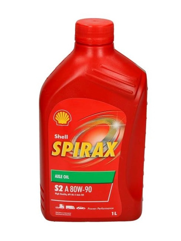 Shell 550056384 - OLEJ SHELL 80W90 1L SPIRAX S2 A - GL5 - MINERALNY - PRZEKŁADNIOWY