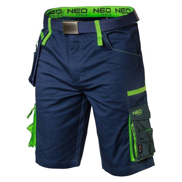 NEO TOOLS 81-276-XL - KRÓTKIE SPODENKI PREMIUM. 62 BAWEŁNA. 35 POLIESTER. 3 ELASTAN. ROZMIAR XL