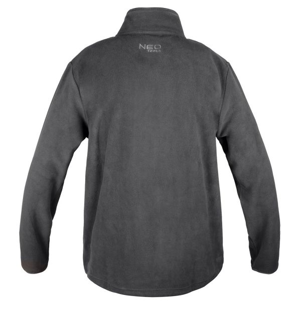 TOPEX 81-503-M - BLUZA POLAROWA GRAFITOWA NEO. ROZMIAR M