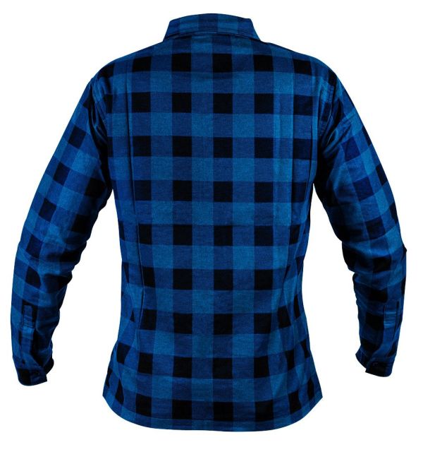 TOPEX 81-545-XXL - KOSZULA FLANELOWA GRANATOWA. ROZMIAR XXL