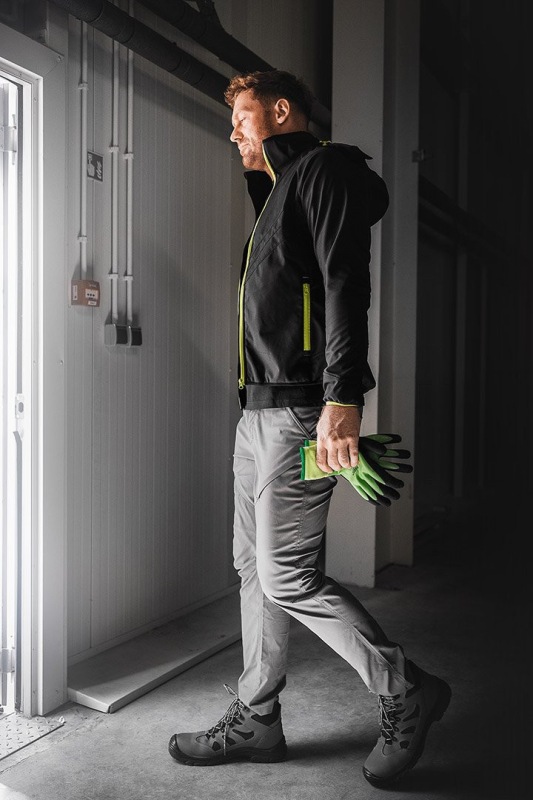 NEO TOOLS 81-562-M - KURTKA SOFTSHELL MIX&MATCH. CZARNO-ŻÓŁTA. ROZMIAR M