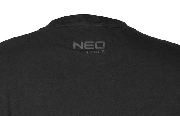 NEO TOOLS 81-691-XXL - KOSZULKA Z DŁUGIM RĘKAWEM. CZARNA. ROZMIAR XXL