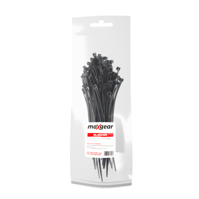 Maxgear 84-0021SET - OPASKA PLASTIKOWA 4X150 1 OPAK. = 100 SZT CZARNA