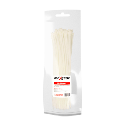 Maxgear 84-0026SET - OPASKA PLASTIKOWA 5X300 1 OPAK. = 100 SZT BIAŁA