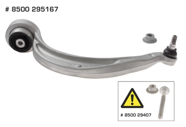Triscan 8500 295167 — Wahacz, zawieszenie koła