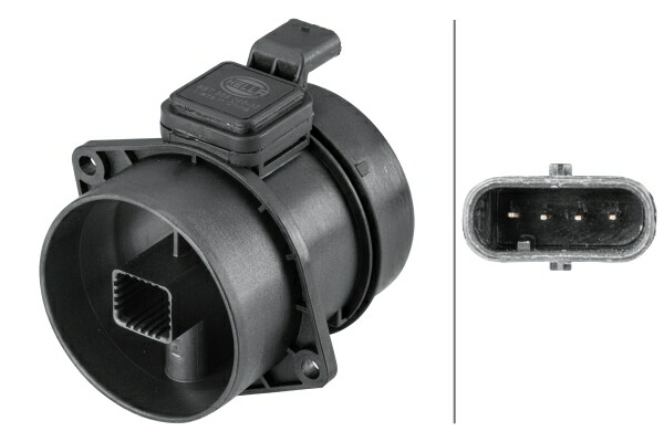 HELLA 8ET 358 095-331 — Przepływomierz masowy powietrza