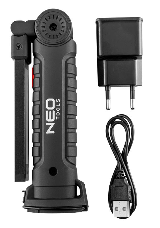 NEO TOOLS 99-041 - LAMPA WARSZTATOWA AKUMULATOROWA 200 LM COB  LATARKA