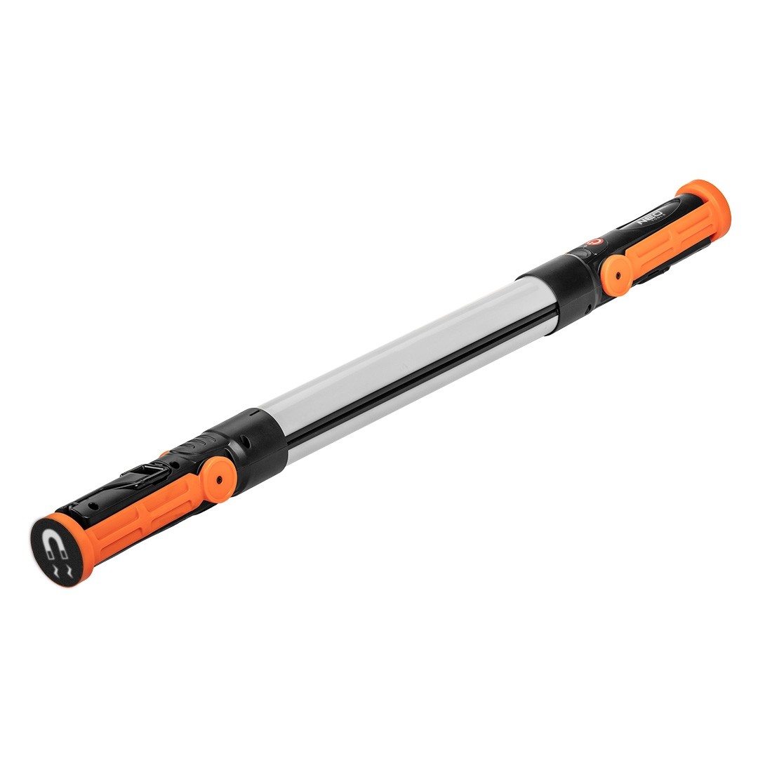 NEO TOOLS 99-047 - LAMPA WARSZTATOWA AKUMULATOROWA 2X350 LM ROZKŁADANA SMD