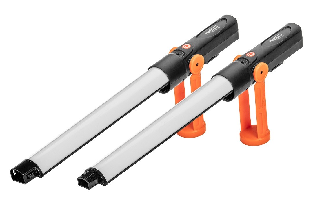 NEO TOOLS 99-047 - LAMPA WARSZTATOWA AKUMULATOROWA 2X350 LM ROZKŁADANA SMD