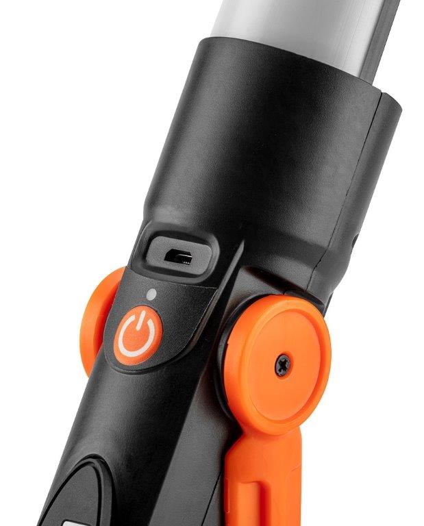 NEO TOOLS 99-047 - LAMPA WARSZTATOWA AKUMULATOROWA 2X350 LM ROZKŁADANA SMD