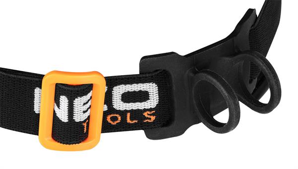 NEO TOOLS 99-123 - LAMPA CZOŁOWA BIWAKOWA AKU 250200LM