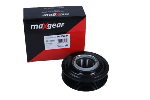 Maxgear AC130006 - SPRZĘGŁO KOMPRESORA KLIMATYZACJI DENSO 6SEU14C 6PK-100MM 12V AUDI A4-A6 01-