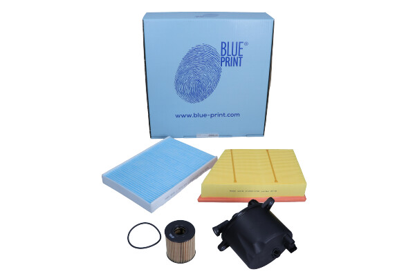 Blue Print ADJ132133 - ZESTAW FILTRÓW LAND ROVER EVOQUE 2.2D 11- !!!FILTR OLEJUPALIWAPOWIETRZAKABINOWY!!! PASUJE JEDYNIE DO EVOQUE