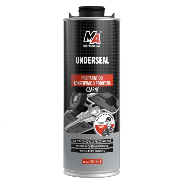 Amtra 20-B21 - ŚRODEK DO KONSERWACJI PODWOZIA UBS CZARNY 1L - MA PROFESSIONAL