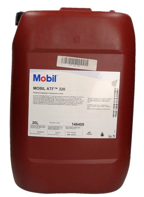 Mobil 146409 - OLEJ MOBIL ATF 320 20L DEXRON III - 339 Z1-V1 - PRZEKŁADNIOWY