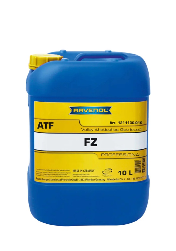 Ravenol 1211130-010-01-999 - OLEJ RAVENOL ATF FZ 10L - MAZDA SKYACTIV 2012-