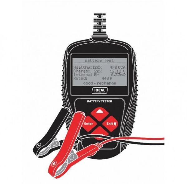 IDEAL BDT101 - TESTER AKUMULATORÓW BDT101 12V