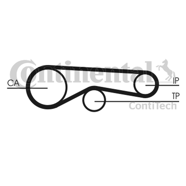 CONTINENTAL CT1118K1 — Zestaw paska rozrządu