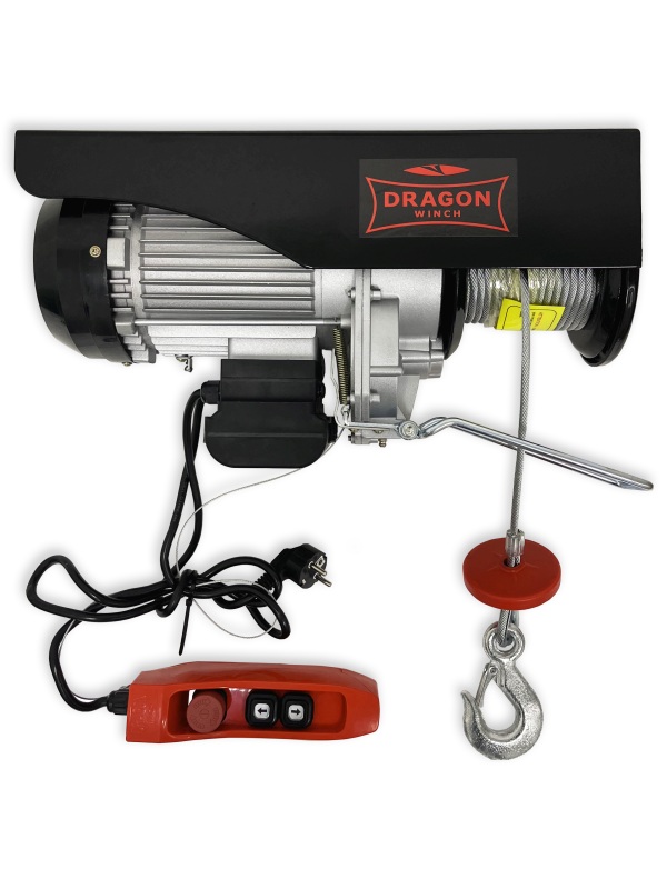 DRAGON WINCH DWI500/990 - WYCIĄGARKA WARSZTATOWA ELEKTRYCZNA UCIĄGU PIONOWEGO 500-990KG 230V DRAGON WINCH
