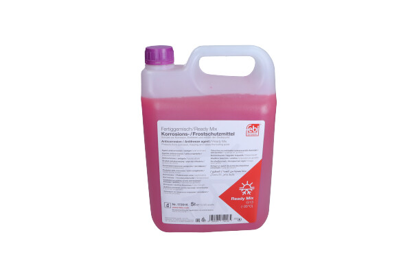 FEBI Bilstein 172016 - PŁYN DO CHŁODNIC 5L FIOLETOWY JAKOŚĆ G13 READY MIX G13 35°C - G 13 A8J M1 S1