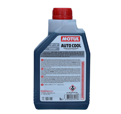Motul 111735 - PŁYN DO CHŁODNIC 1L INUGEL EXPERT - AUTO COOL EXPERT -37°C - NIEBIESKI
