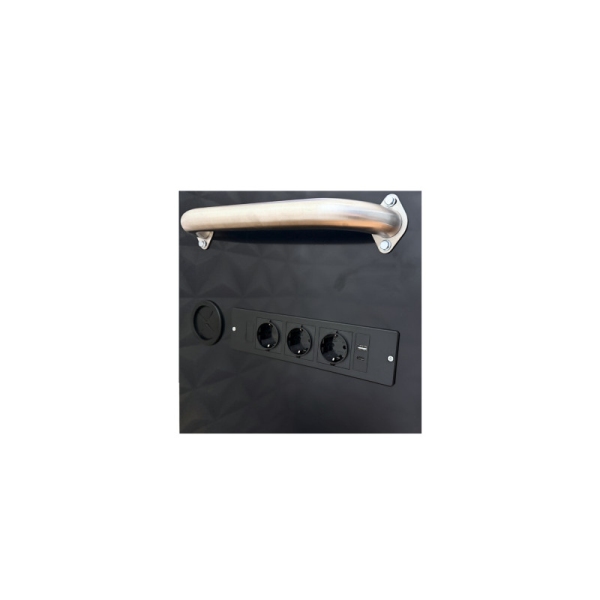 KB GLOBAL KBTC081 - STÓŁ WARSZTATOWY MOBILNY 2133 X 508 X 915 - 1452 MM OŚWIETLENIE. LISTWA 230V USB-C