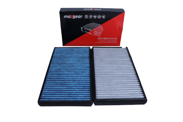 Maxgear 26-1850 - FILTR KABINY BMW E60-E61-E63-E64 !!!KPL 2 SZT!!! SILVER CARBON Z JONAMI SREBRA I WĘGLEM AKTYWNYM