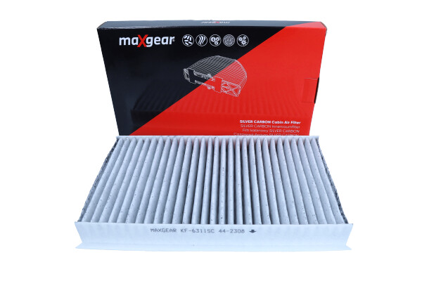 Maxgear 26-2567 - FILTR KABINY LANDROVER DISCOVERY 04- SILVER CARBON Z JONAMI SREBRA I WĘGLEM AKTYWNYM
