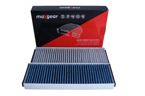 Maxgear 26-1841 - FILTR KABINY VW A6 04- KPL 2SZT SILVER CARBON Z JONAMI SREBRA I WĘGLEM AKTYWNYM