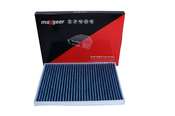 Maxgear 26-1830 - FILTR KABINY KIA CEED 06--HYNDAI I30 SILVER CARBON Z JONAMI SREBRA I WĘGLEM AKTYWNYM