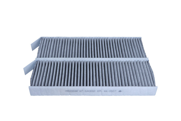 Maxgear 26-1811 - FILTR KABINY CITROEN BERLINGO 08--PEUGEOT 3008 !!!KPL 2 SZT!!! SILVER CARBON Z JONAMI SREBRA I WĘGLEM AKTYWNYM