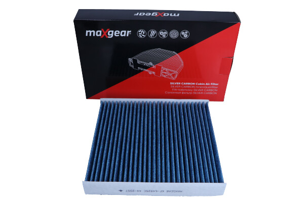 Maxgear 26-1775 - FILTR KABINY RENAULT CLIO 2012- -DACIA SANDERO 2013- SILVER CARBON Z JONAMI SREBRA I WĘGLEM AKTYWNYM