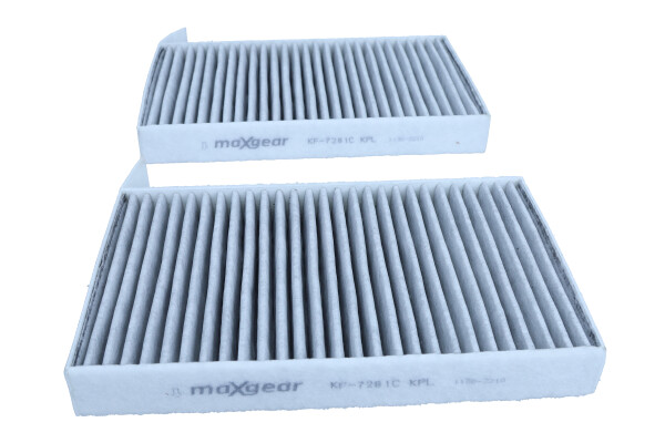 Maxgear 26-1995 - FILTR KABINY TESLA MODEL 3. Y 01.17- Z WĘGLEM AKTYWNYM KPL 2SZT
