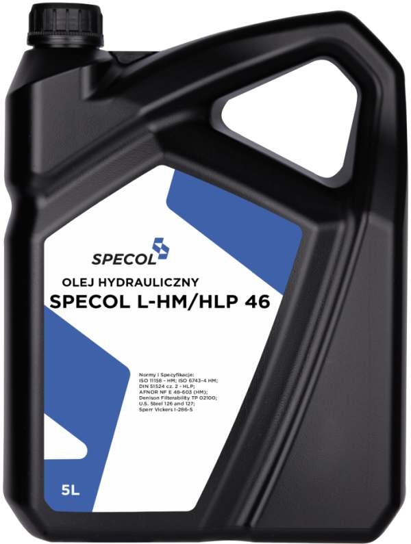 Specol 102520 - OLEJ SPECOL L-HM-HLP 46 5L - HYDRAULICZNY