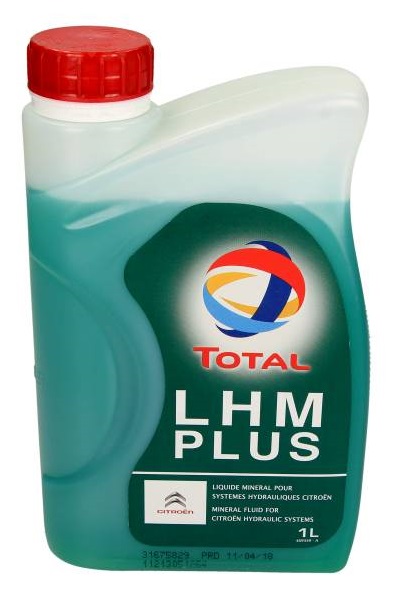 TOTAL Energies 2214174 - OLEJ TOTAL LHM PLUS 1L - PSA - HYDRAULICZNY ZIELONY