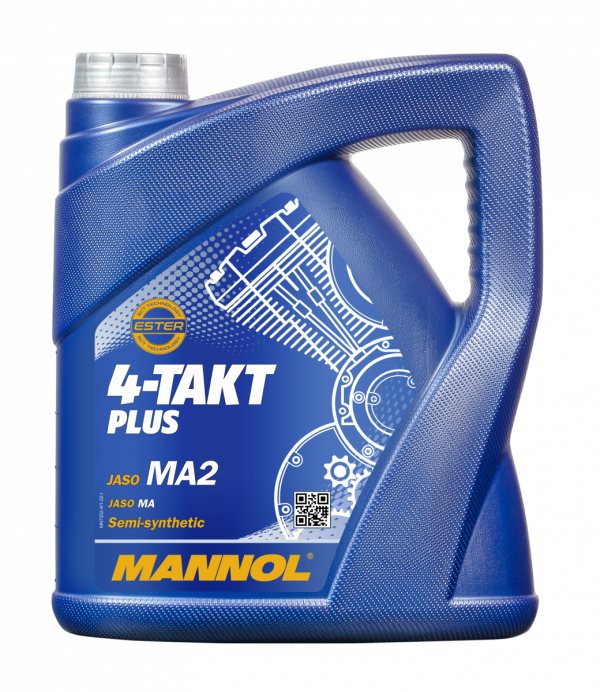 SCT-MANNOL MN7202-4 - OLEJ MANNOL 10W40 4L 4T PLUS API SL JASO MA-MA2