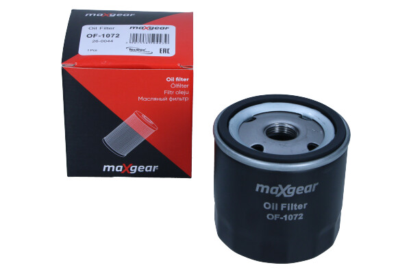 Maxgear 26-0044 - FILTR OLEJU FORD ZETEC-B.C-MAX-ESCORT-FOCUS-GALAXY-KUGA-MONDEO-TRANSIT-TURNEO-VOLVO S60 II-S80 II-V60 I-V70 III-XC60 09-17