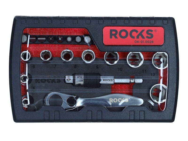 ROOKS OK-01.0028 - ZESTAW NARZĘDZIOWY 1-4. 28 CZ  SMART