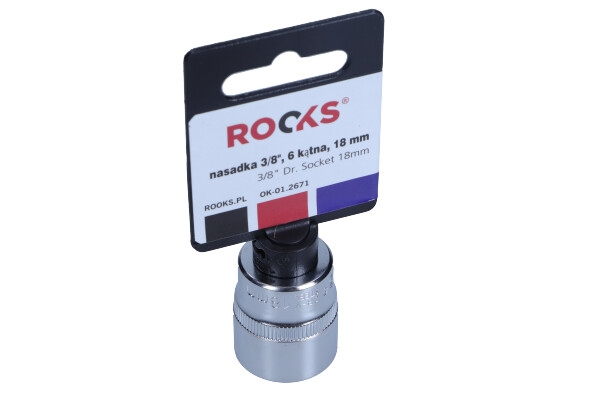 ROOKS OK-01.2671 - NASADKA 3-8 18 MM 6-KĄTNA