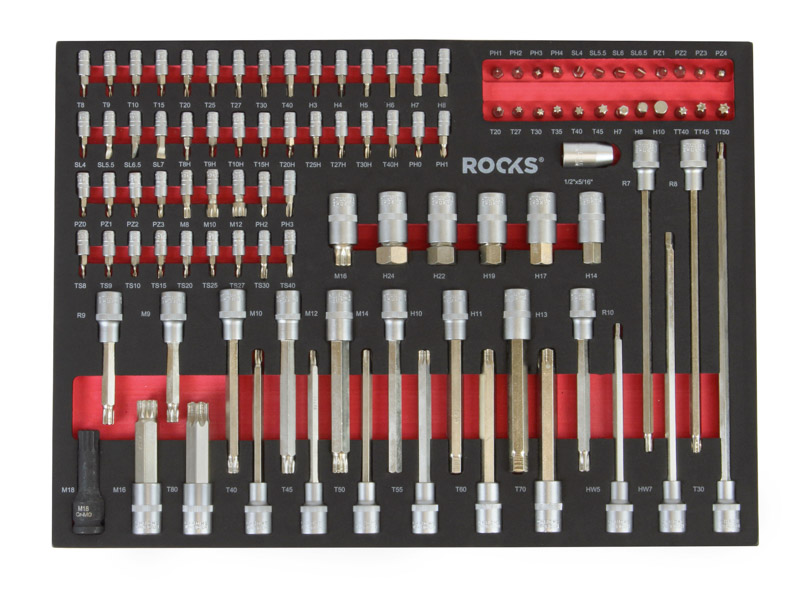 ROOKS OK-01.3009 - SZAFKA NARZĘDZIOWA STRONG GARAGE Z NARZĘDZIAMI 276 CZ