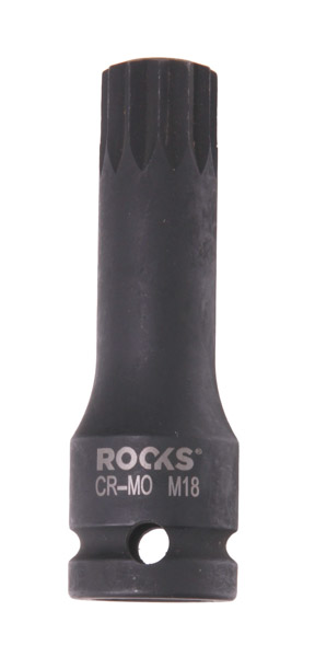 ROOKS OK-01.5015 - KLUCZ TRZPIENIOWY UDAROWY 1-2. 75 MM. SPLINE M 18