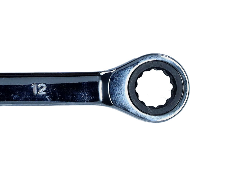 ROOKS OK-01.6005 - KLUCZ PŁASKO-OCZKOWY 12 MM Z GRZECHOTKĄ