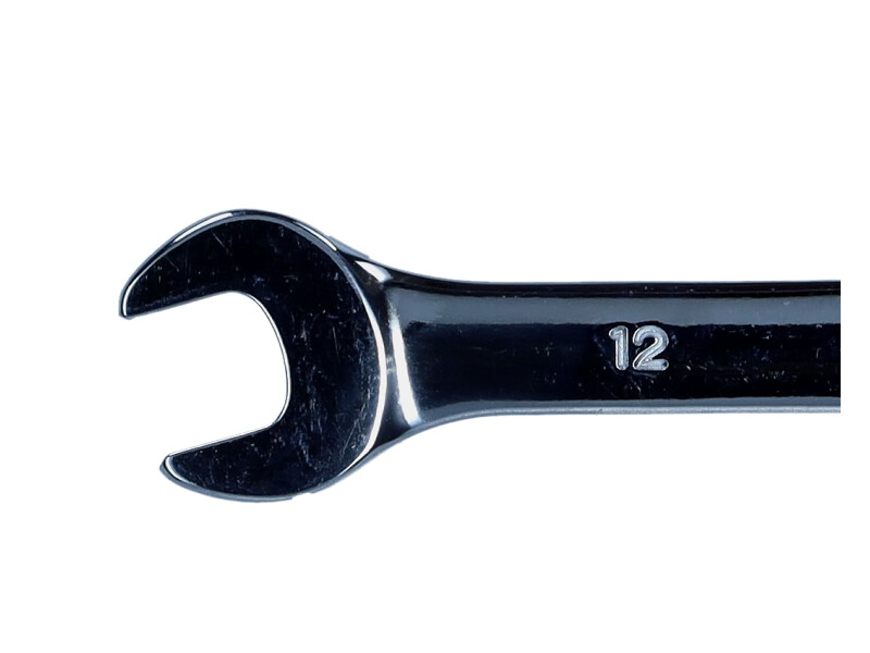 ROOKS OK-01.6005 - KLUCZ PŁASKO-OCZKOWY 12 MM Z GRZECHOTKĄ