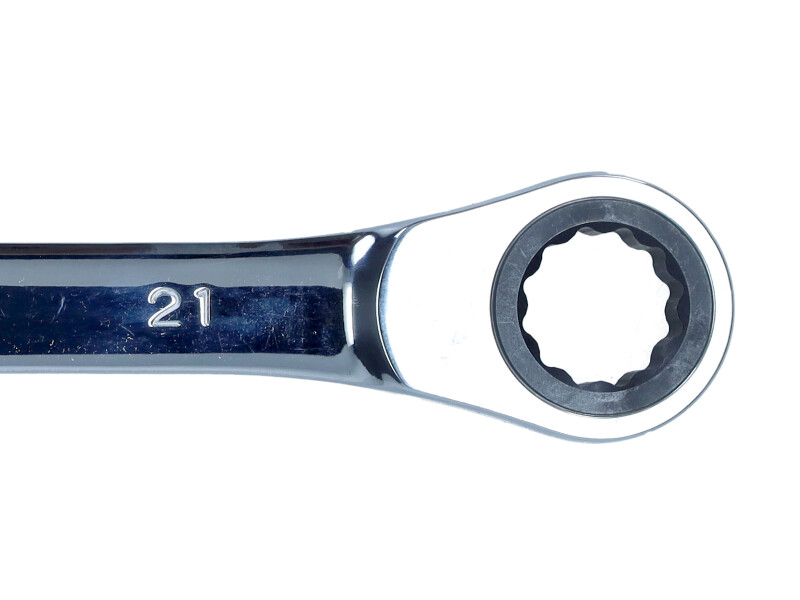 ROOKS OK-01.6014 - KLUCZ PŁASKO-OCZKOWY 21 MM Z GRZECHOTKĄ