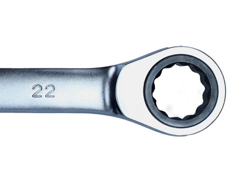 ROOKS OK-01.6015 - KLUCZ PŁASKO-OCZKOWY 22 MM Z GRZECHOTKĄ