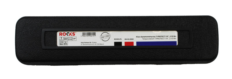 ROOKS OK-02.2060 - KLUCZ DYNAMOMETRYCZNY T-PROTECT 1-4. 2-10 NM