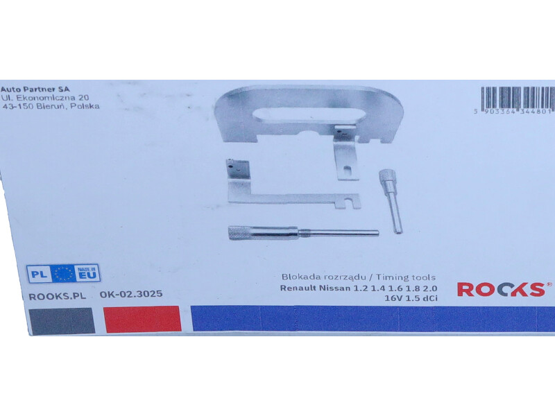 ROOKS OK-02.3025 - BLOKADA ROZRZĄDU RENAULT-NISSAN 1.2-2.0 - 1.5 DCI